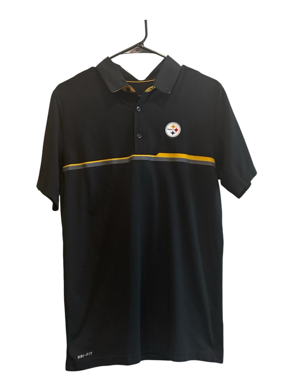 Nike Dri-Fit Pittsburgh Steelers NFL Polo Shirt Size Men’s Small